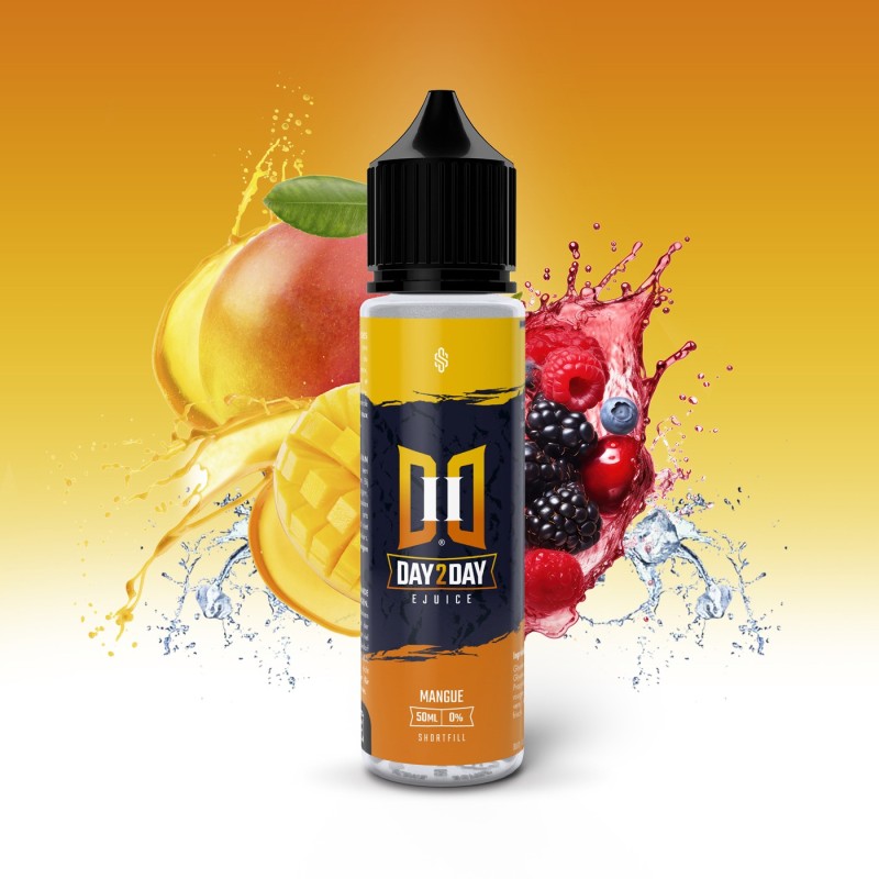 E-liquide Mangue Sucrée & Fruits Rouges Day2Day | Fraîcheur Exotique