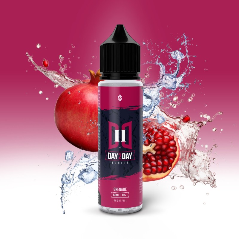 E-liquide Grenade façon Grenadine Day2Day | Fraîcheur Acidulée