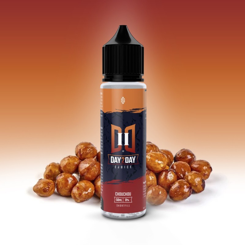 E-liquide Chouchou Noisette Caramel de Day2Day | vape Gourmande